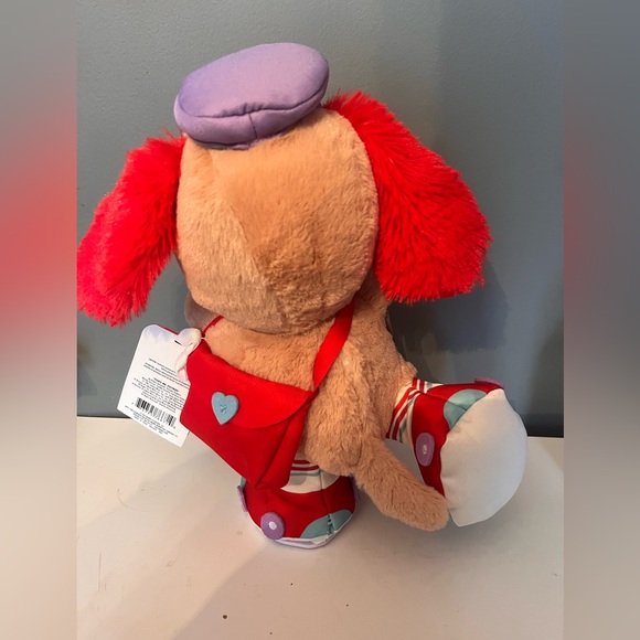 Hallmark Singing Delivery Rollerskating Dog Mr. Postman Valentines Day Plush NWT - Picture 2 of 2